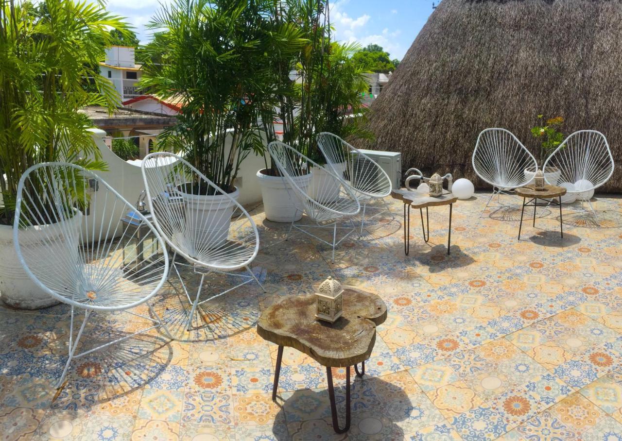 Toto Blue Hotel Boutique Bacalar Eksteriør billede