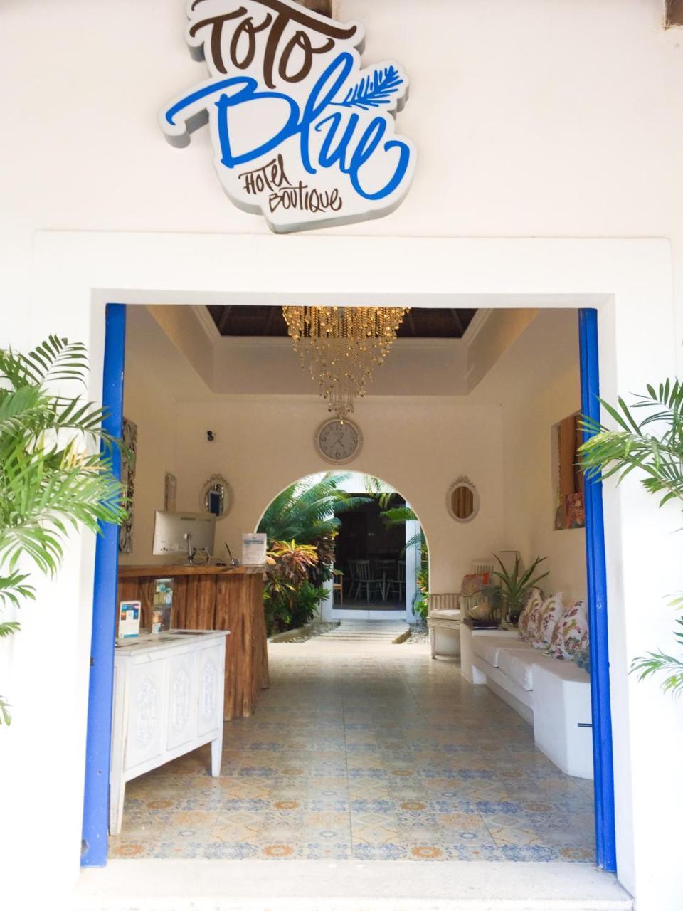 Toto Blue Hotel Boutique Bacalar Eksteriør billede