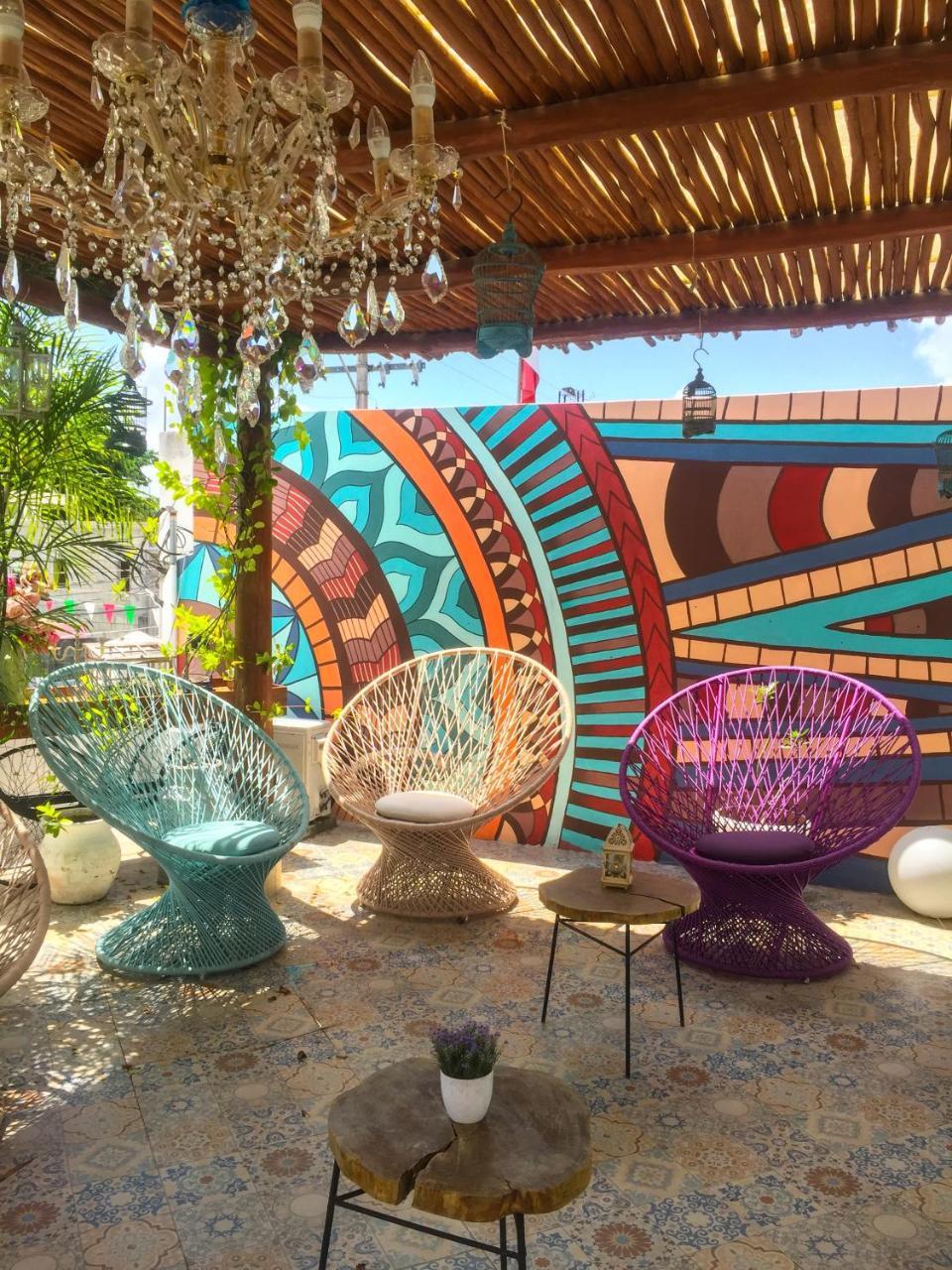 Toto Blue Hotel Boutique Bacalar Eksteriør billede