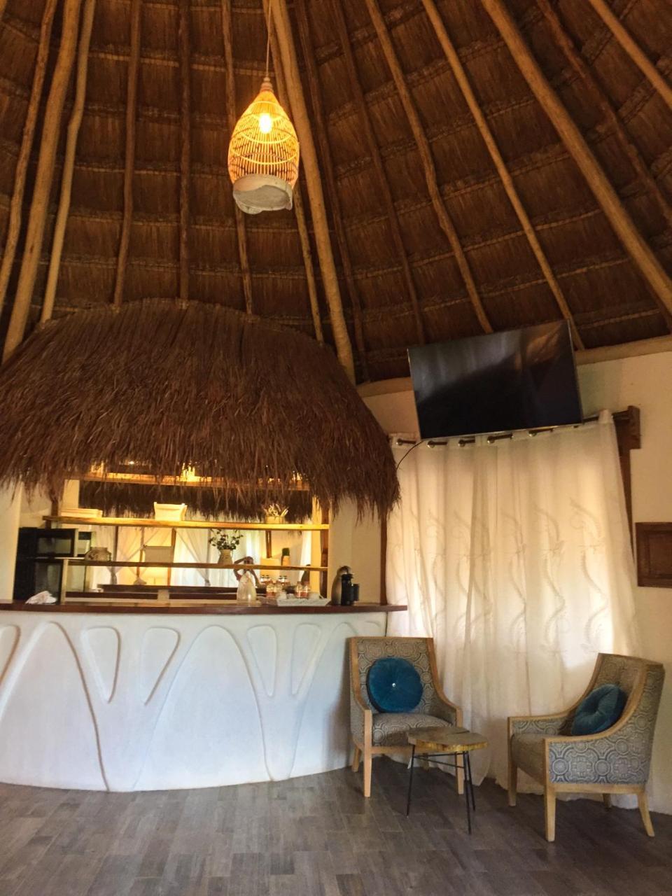 Toto Blue Hotel Boutique Bacalar Eksteriør billede