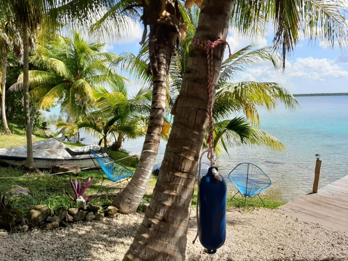 Toto Blue Hotel Boutique Bacalar Eksteriør billede